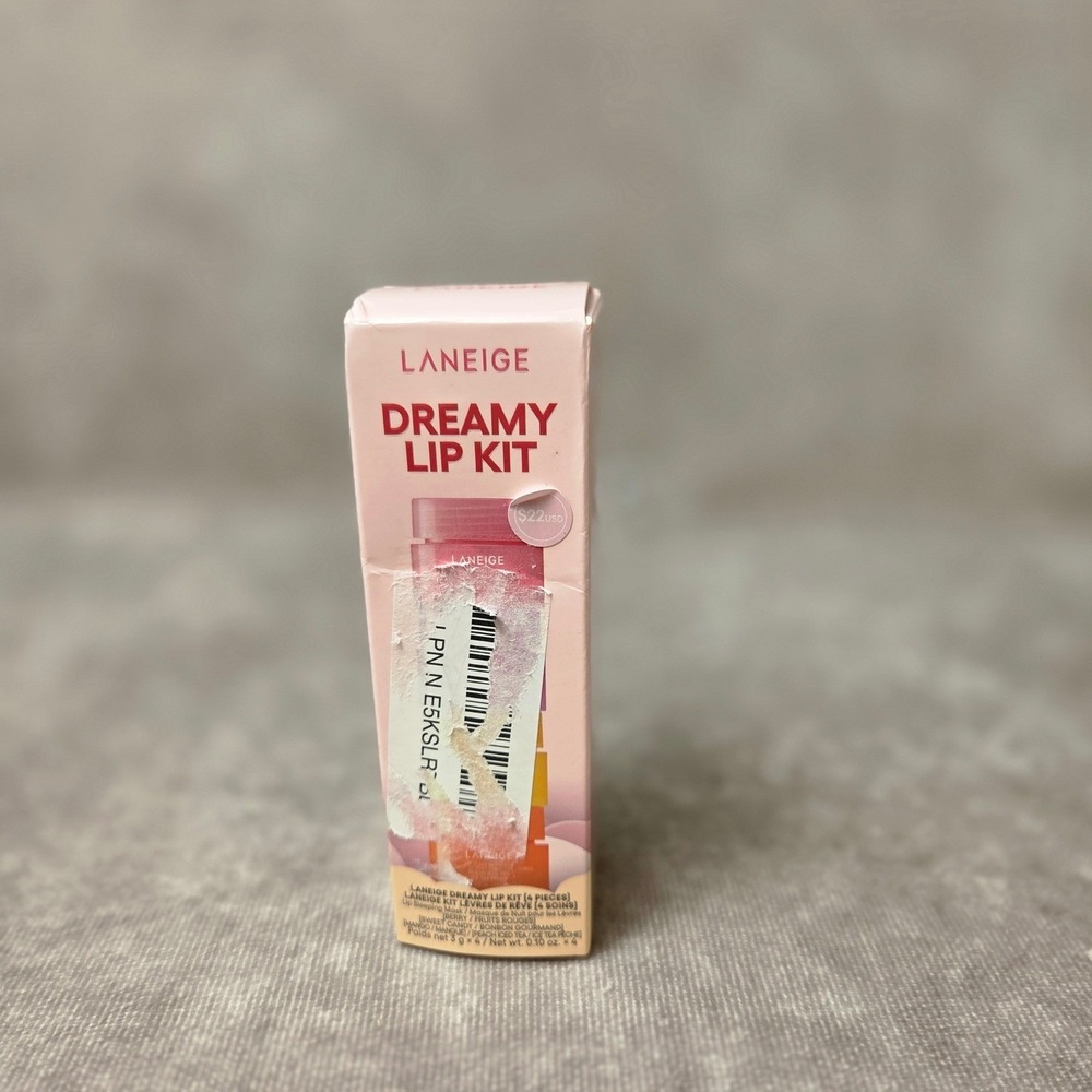 Laneige Dreamy Lip Kit 4 Pieces Lip Sleeping Mask Set Berry Mango Sweet Candy